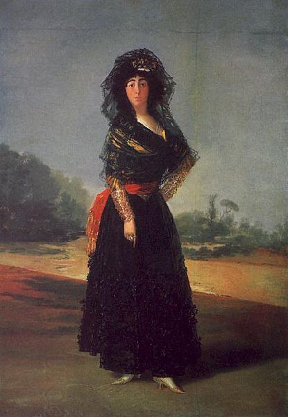 Francisco de Goya Portrait of the Duchess of Alba China oil painting art